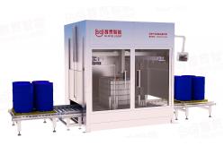 China 200L Dual Station Automatic Automated Filling Machine supplier