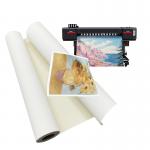 Waterproof And Anti-Cracking 360gsm Matte Inkjet Cotton Canvas For Pigment Dye for sale