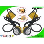 IP68 Water Proof 25000lux Rechargeable Mining Hard Hat LED Lights With 10.4Ah Capacity for sale