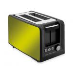 Home Appliances Bread Centering Chrome Toaster 2 Slice Wide Slot