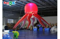 China Event Hanging 3m Led Lighting Inflatable Octopus Tentacle supplier