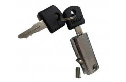 China Zinc Plated File Cabinet Cylinder Lock Silver Push Button Cam Lock supplier