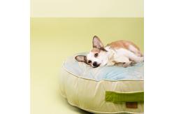 China Xl Summer Ice Silk Dog Cooling Mat Removable Washable Dog Bed Cushion supplier