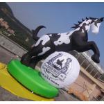 inflatable angry horse animal advertising with your logo for sale