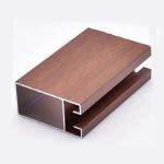 ISO9001 Slim Aluminium Door Frame Sections 6063 Powder Coating Glass Door Profile for sale