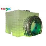 Event Booth Displays Foldable Inflatable Cube Photo Booth For Wedding / Outdoor Event for sale