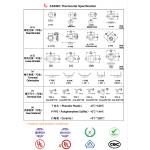 Smart KSD301 Thermal Switch 16A 250V High Precision Temperature Control PPS Case