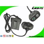 High Illumination LED Mining Light IP68 Dual Beam Safety Underground Cap Lamp