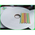 60g 120g White Paper Straw Base Paper Heat - Resistant FDA Straw Face Paper for sale