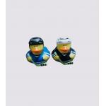 Eco Friendly PVC Character Squeezing Rubber Ducks Gift Collectible EN71 for sale