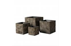 China Artistic Character GRC Planter Pots Frost Resistant For Decoration supplier
