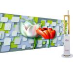 220v Wall Print Machine No Limitation Width Printing With Intelligent Lift for sale