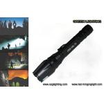 10W Rechargeable Led Flashlight For Hunting / Hiking / Camping / Fishing for sale