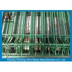 Powders Sprayed Coating Welded Wire Mesh Fence For Courtyard Dark Green Color for sale