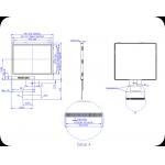 2.0'' LTPS Transmissive RGB 640*240 LCD Module