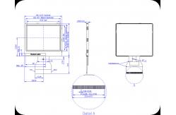 China 2.0'' LTPS Transmissive RGB 640*240 LCD Module supplier