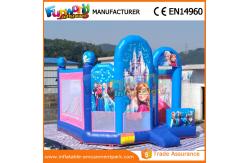China New Frozen Inflatable Bouncer Slide ,  Inflatable Frozen Combo Slide Castle supplier