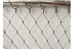 China High Strength Inox Cable Mesh Netting Ferruled Style For Railing Guiding supplier
