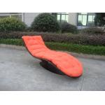 Outdoor Rattan Daybed , Comfortable Luxury Wicker Chaise Lounge for sale
