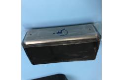 China Anti Removal 6 Round PBT Push To Exit Switch With Logo supplier