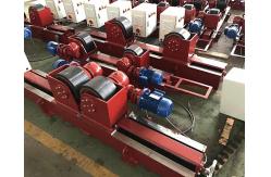 China 22000lbs Conventional Welding Rollers ,10T Lead Screw Pipe Welding Rotator Stands supplier