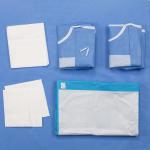 Medical Disposable Sterile Surgery Birth Pack Surgical Delivery Pack Under buttocks drape Set for sale