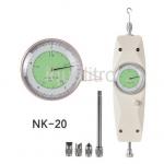 Compact Size and High Accuracy Push Pull Analog Force Gauge with Peak Holding Max 50Kgf for sale