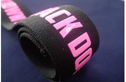 China Custom Yoga Gym Jacquard Elastic Band Silicon Screen Print For Underwear supplier