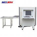 Small Size Airport Luggage Scanner , X Ray Security Machine 6550 Conveyor Max Load for sale