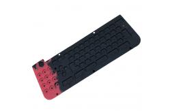 China SGS Waterproof Foldable Laptop Silicone Keyboard 30 Shore A supplier