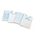 High Quality Personalised T-shirt Notebooks WIth Fabric Cover  for sale
