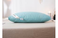 China Solid 9D Brewing Fiber Duck Feather Down Pillow supplier