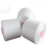 China High Tenacity 100% Polyester Plastic Cone Yarn 40/2 Dyed 100% Polyester Ring Spun Yarn for sale