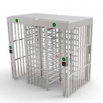 Community Security Full Height Turnstile Gates Biometric Facial Recognition for sale