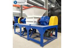 China New Model Recycling Machine Double Shaft Shredder For Wood Plastic supplier