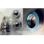 API Oilfield Pump Parts Tungsten Carbide Ball And Valve Seat for sale