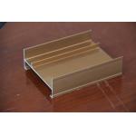 Custom Cutting sliding Aluminum Window Extrusion Profiles T3 / T4 Structural Aluminium Profiles
