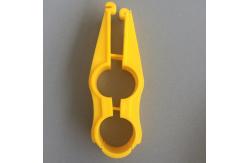 China Broiler Nipple Drinker Plastic Pipe Hooks Yellow PVC Pipe Hook supplier