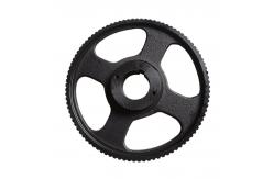 China Yellow HT250 Gray Cast Iron Synchronous Wheel Timing Belt Pully supplier