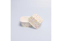China Square Bakery Packaging Box Small Cupcake Liners Fluted Cake Cups Recycled supplier
