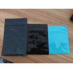 Shining Clear Flat Mylar Foil k Pouch Packaging For Chil Seed / Green Tea for sale