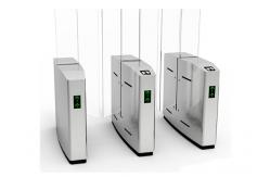 China Brushless Motor Access Control Turnstiles Anti Pinch 550mm Width supplier