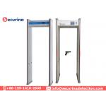 Small LCD Display Walk Through Metal Detectors 8 Zones With Self - Diagnostic Program for sale