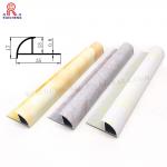 Professional Aluminum Tile Trim Round Shape Ceramic Alloy Protection Extrusion Profile
