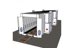 China Robust Exterior Dimensions Of Our Spray Booth For Heavy-Duty supplier