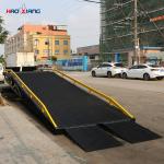Movable Dock Ramp 3m Platform Hydraulic Dock Ramp For Container Unloading