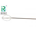 Blue White Zero Tip Nitinol Stone Basket , Retrieval Kidney Stone Basket for sale