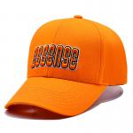 Middle Crown 6 Panel Baseball Cap Customizable Embellishment 3D Embroidery Logo for sale