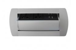 China Meeting Table Smart Flip Up Sockets Cold Rolled Steel Material 13A Current supplier