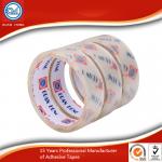 Durable Viscosity Printed Packaging Tape Yellowish Strong Tensile for Sealing for sale